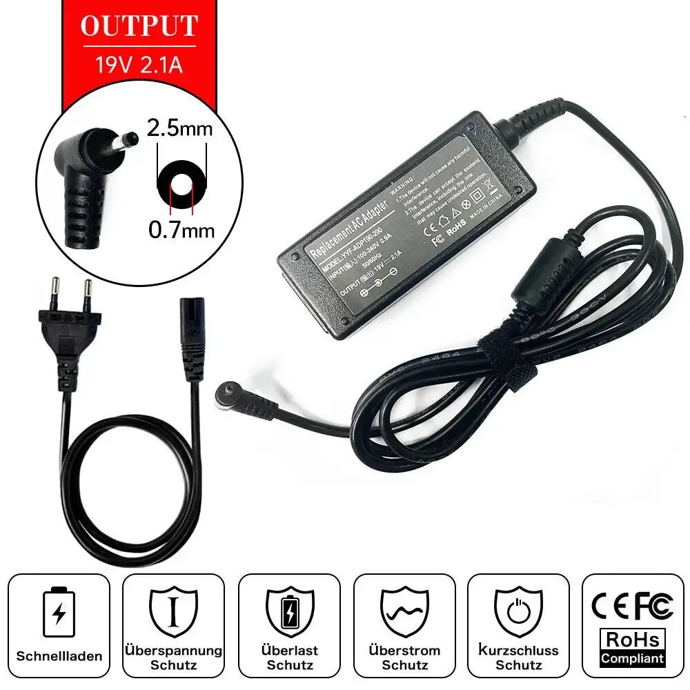 Laptop Accessories Shop - Caricatore adattatore CA per laptop 19V