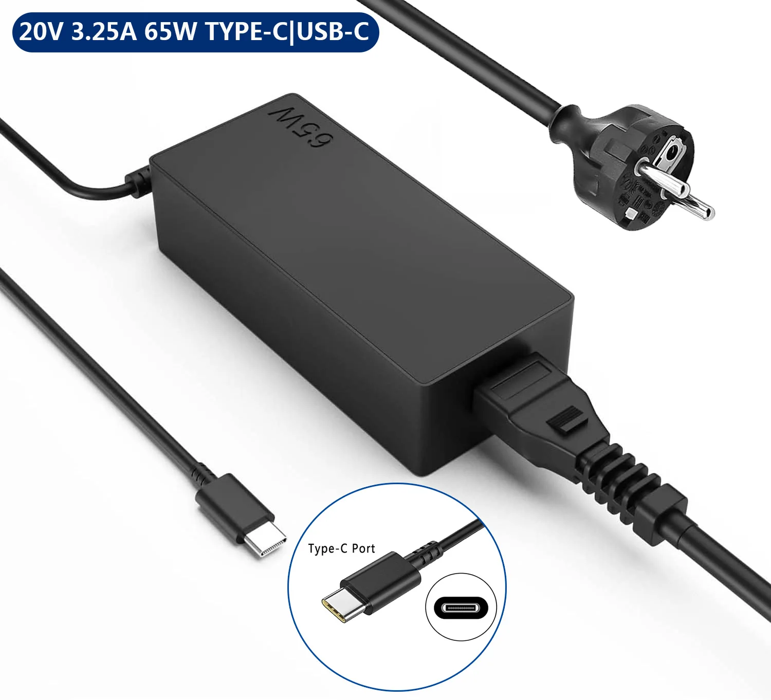 Laptop Accessories Shop - Caricabatterie adattatore ca per Laptop 65W