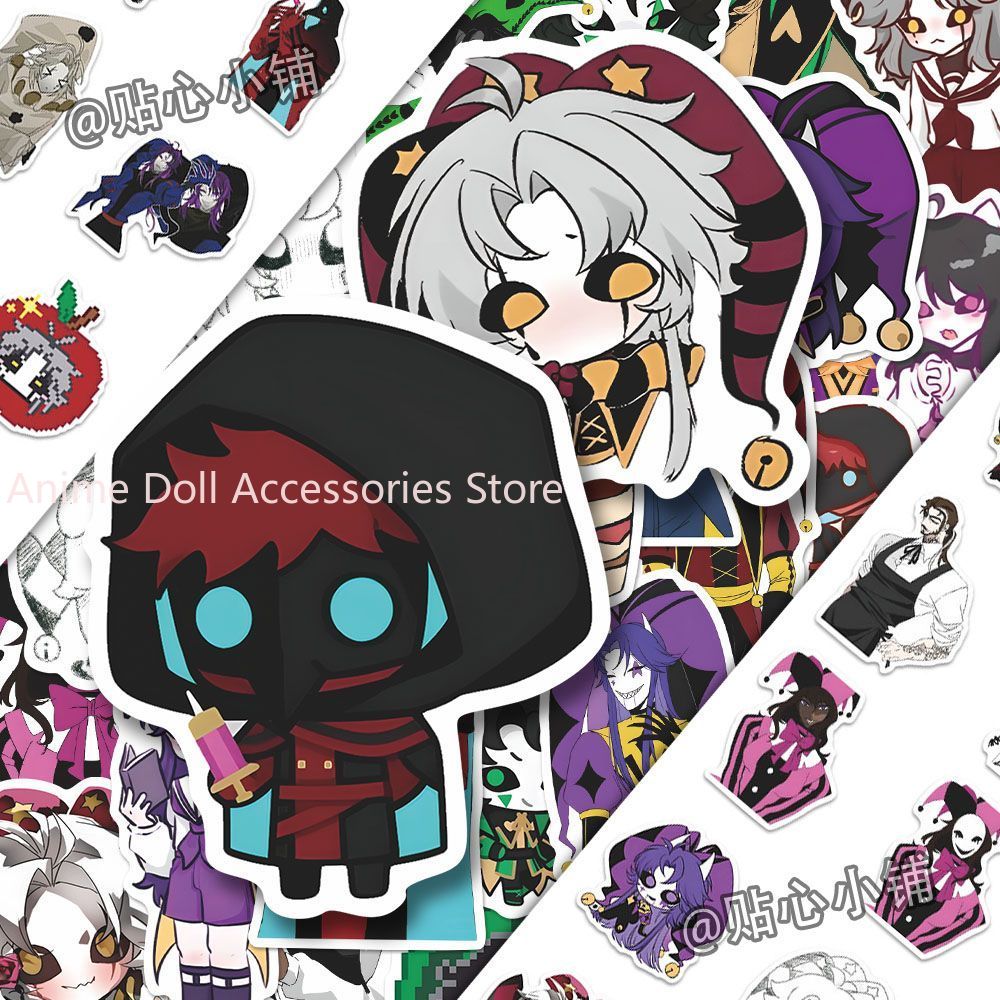Laptop Accessories Decoration - Set di 73 Adesivi Anime The