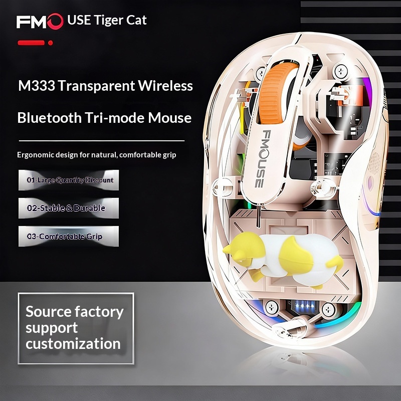 Laptop External Accessories - Mouse Bluetooth wireless a tre modalità