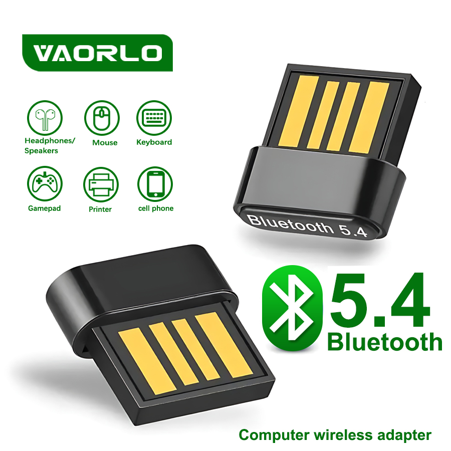Laptop External Accessories - Adattatore wireless trasmettitore USB Bluetooth 5.4