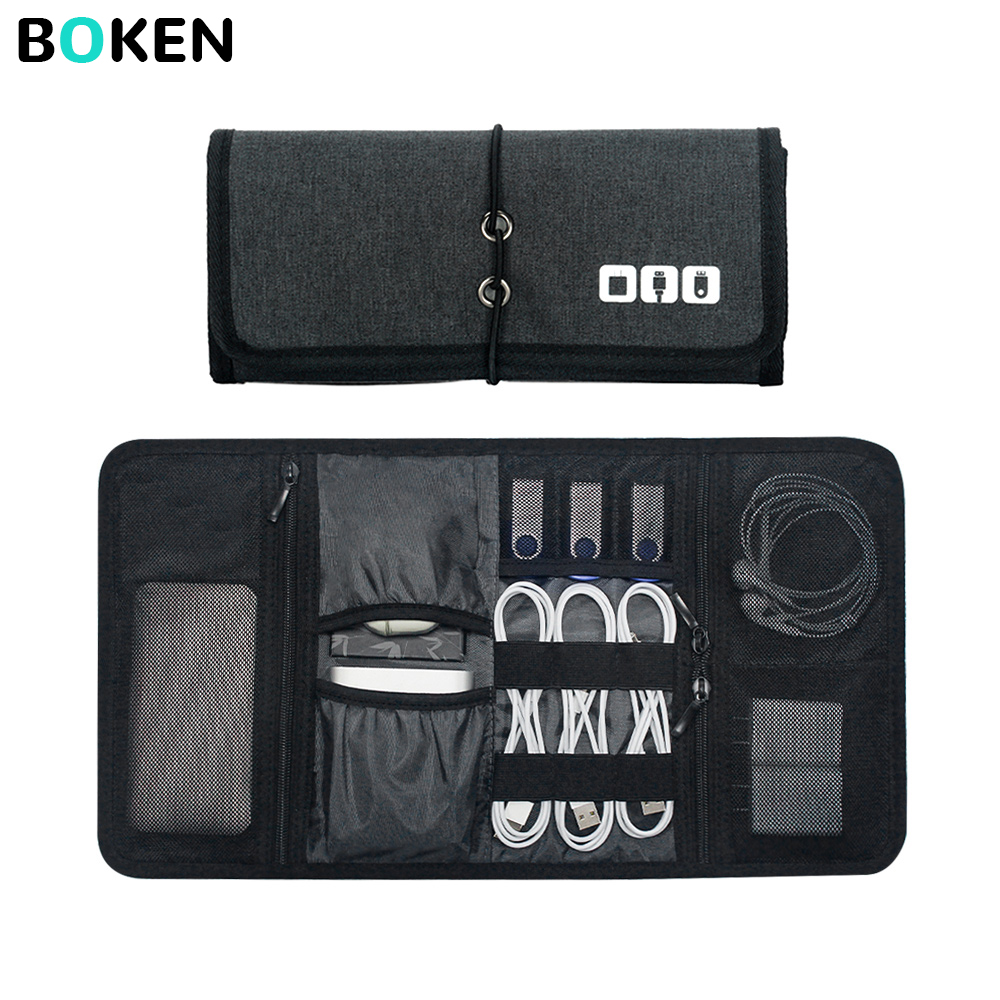 Cable Management Bag - Borsa Organizer per Accessori Elettronici, Custodia