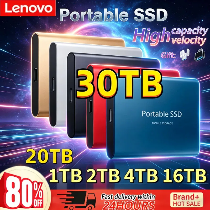 Laptop External Accessories - Disco a Stato Solido Lenovo 1TB,