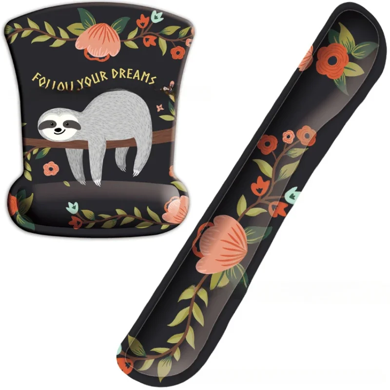 Laptop Accessories For Wrist Support - Tappetino per Mouse con Poggiapolsi in