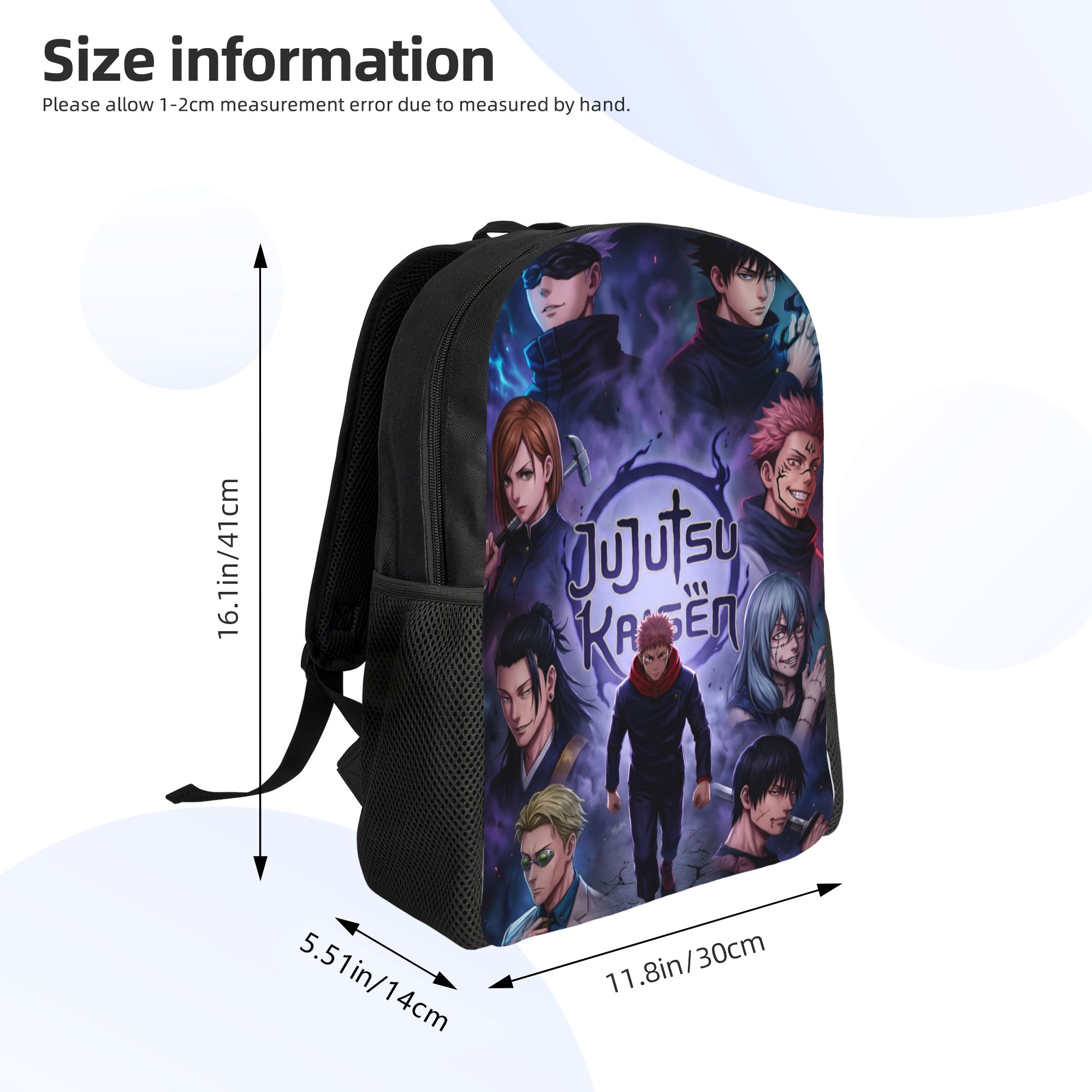 Zaino con stampa 3D J-Jujutsus - Laptop Accessories For College recensione e prezzo