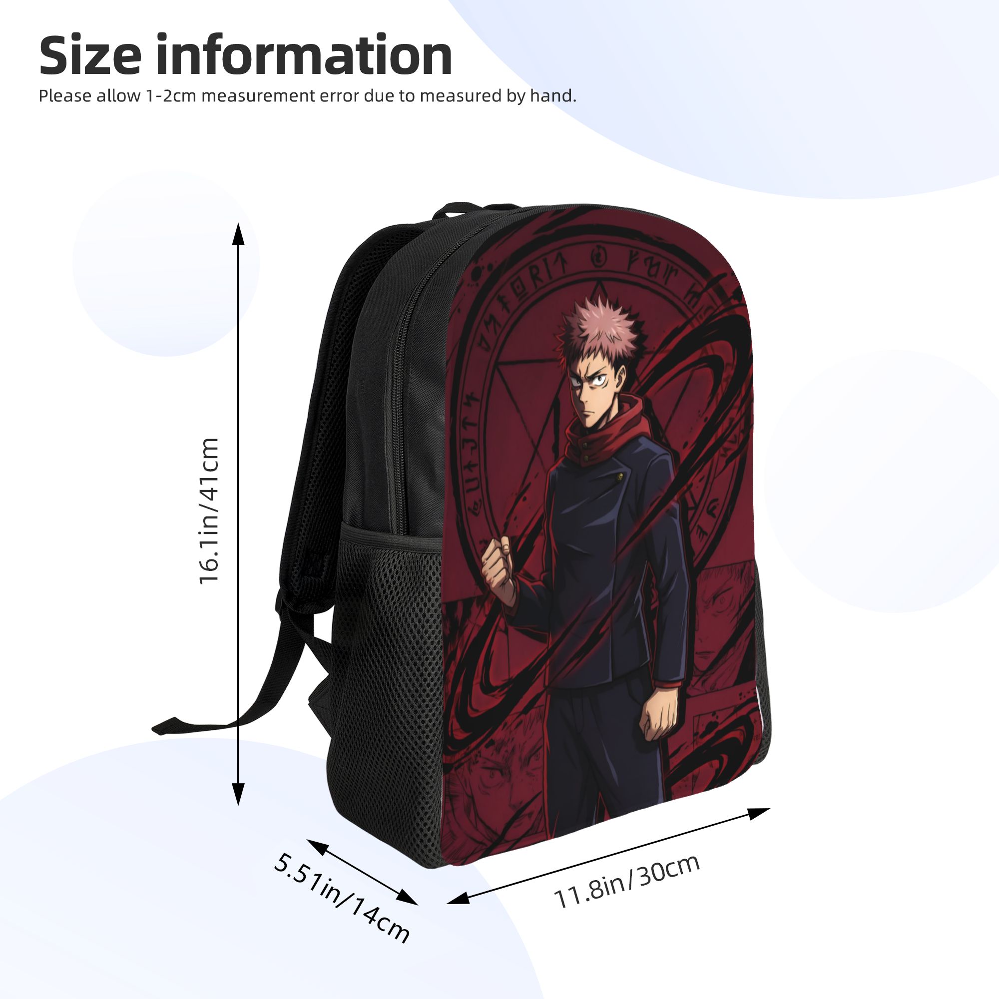 Zaino con stampa 3D J-Jujutsus - Laptop Accessories For College recensione e prezzo
