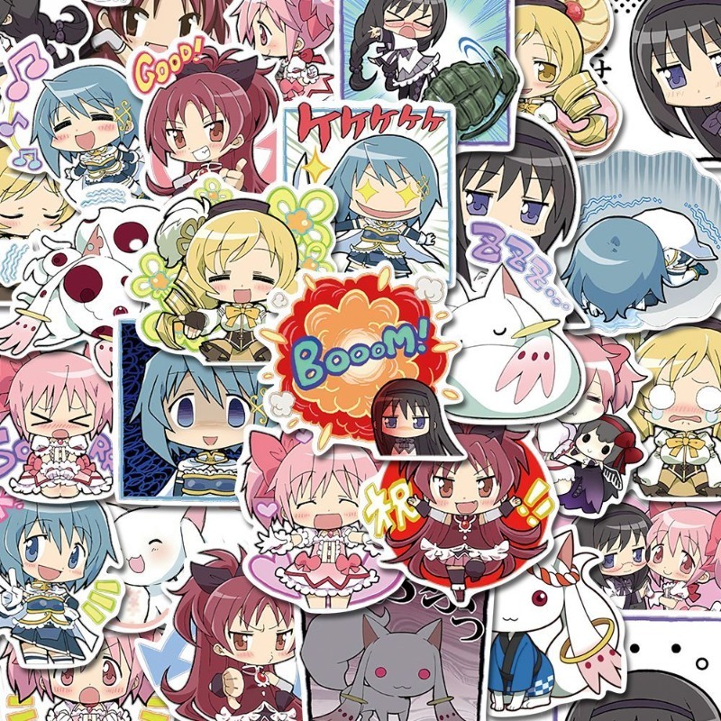 48 Adesivi Cartoon Puella Magi - Laptop Accessories Decoration recensione e prezzo