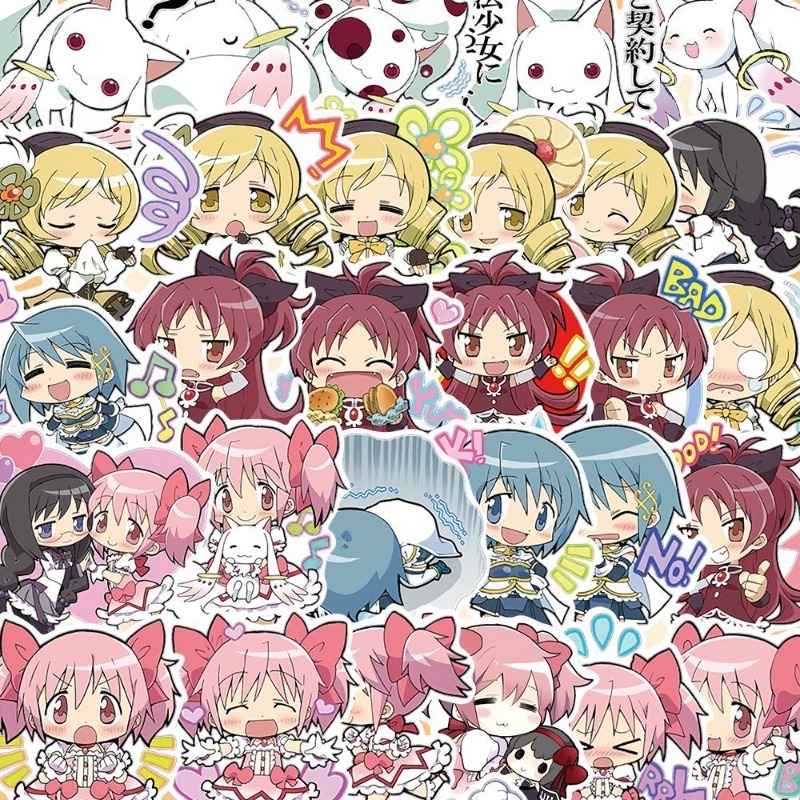 48 Adesivi Cartoon Puella Magi - Laptop Accessories Decoration recensione e prezzo