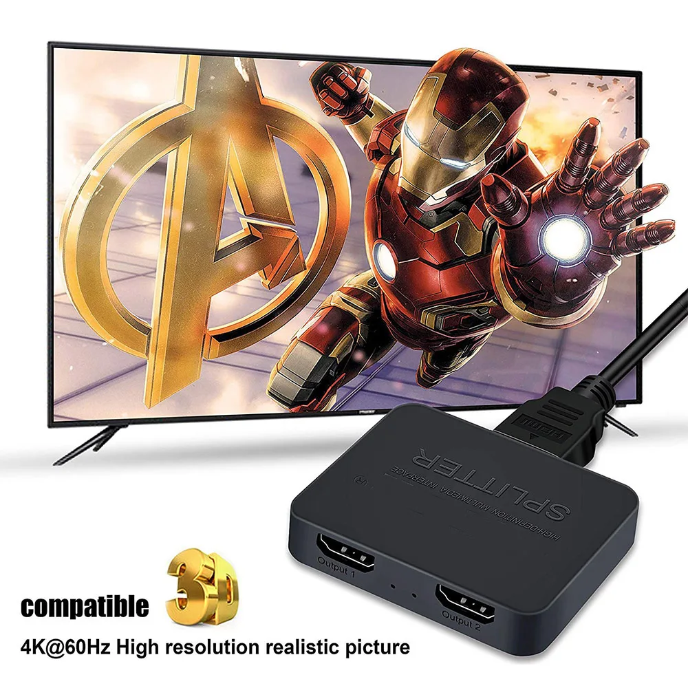 Switch HDMI 4K 1-in-2-Out, Spl - Laptop Accessories Display recensione e prezzo