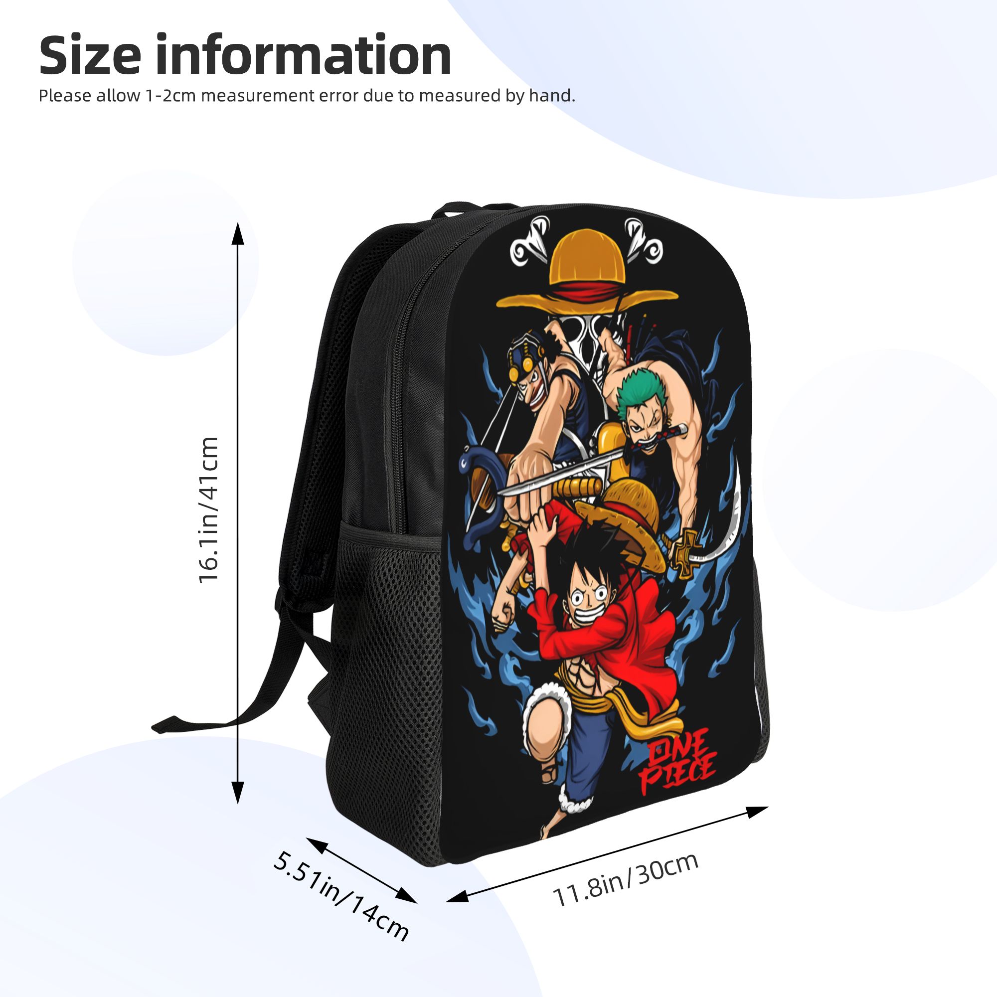 Zaino con stampa 3D Zoro O-One - Laptop Accessories For College recensione e prezzo