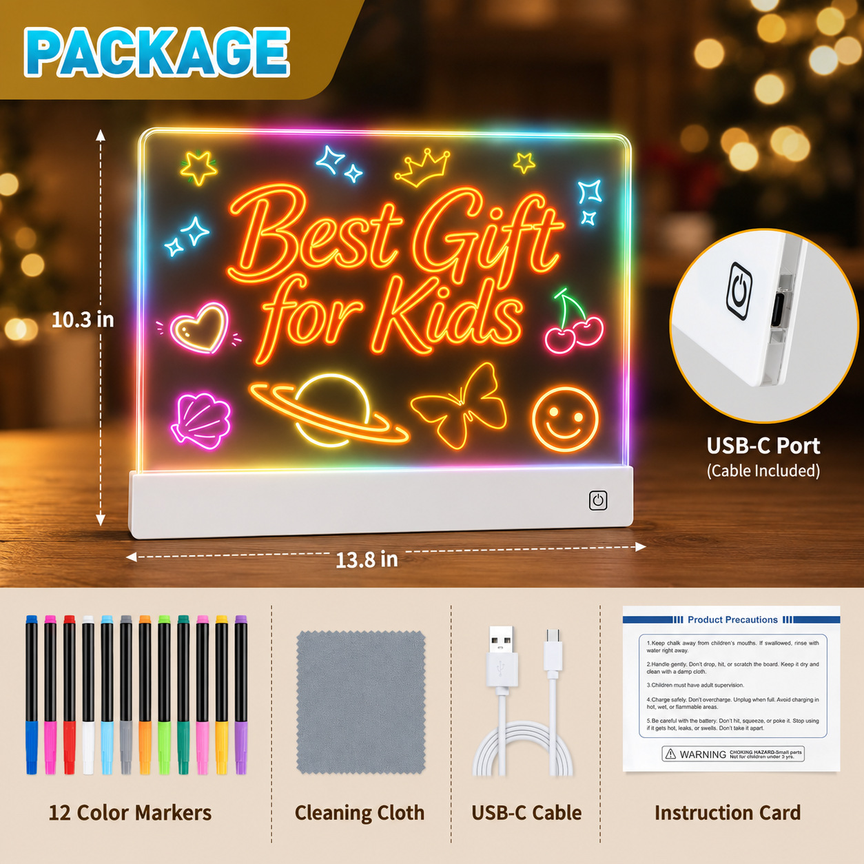 Blocco note LED con ricarica t - Laptop Accessories Light recensione e prezzo