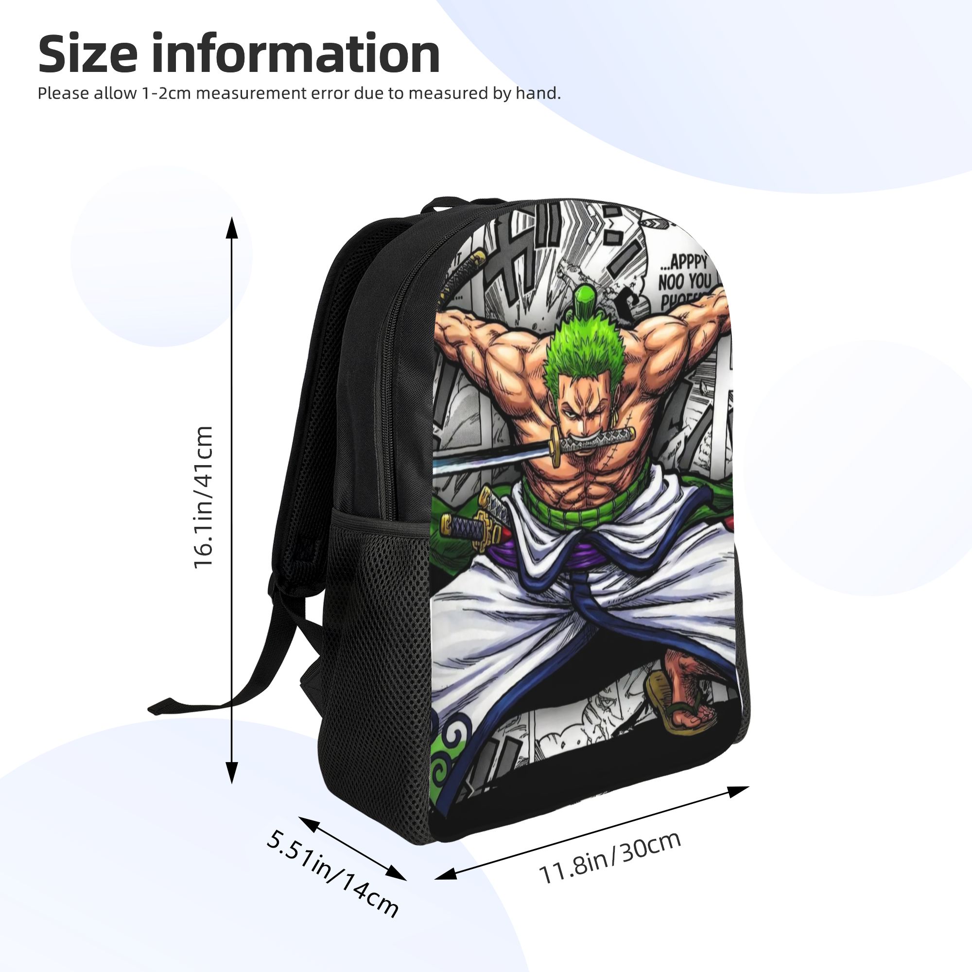 Zaino 3D Printing Zoro O-One P - Laptop Accessories For College recensione e prezzo