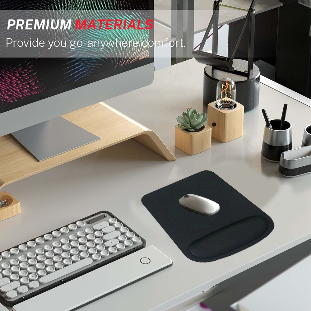Tappetino per Mouse Nero, Tapp - Laptop Accessories For Wrist Support recensione e prezzo