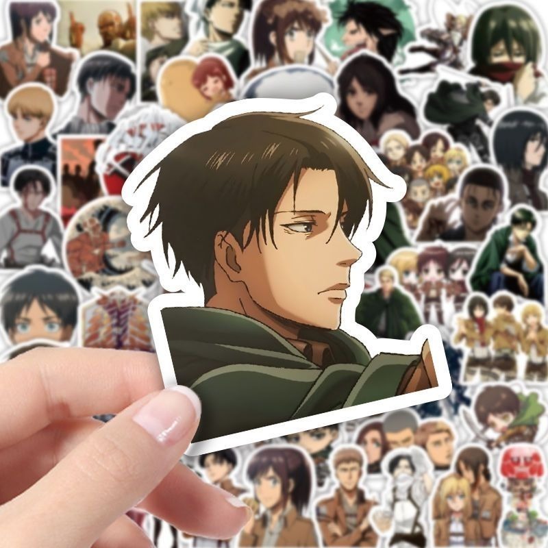 60 Pezzi Adesivi Anime Attack  - Laptop Accessories Decoration recensione e prezzo