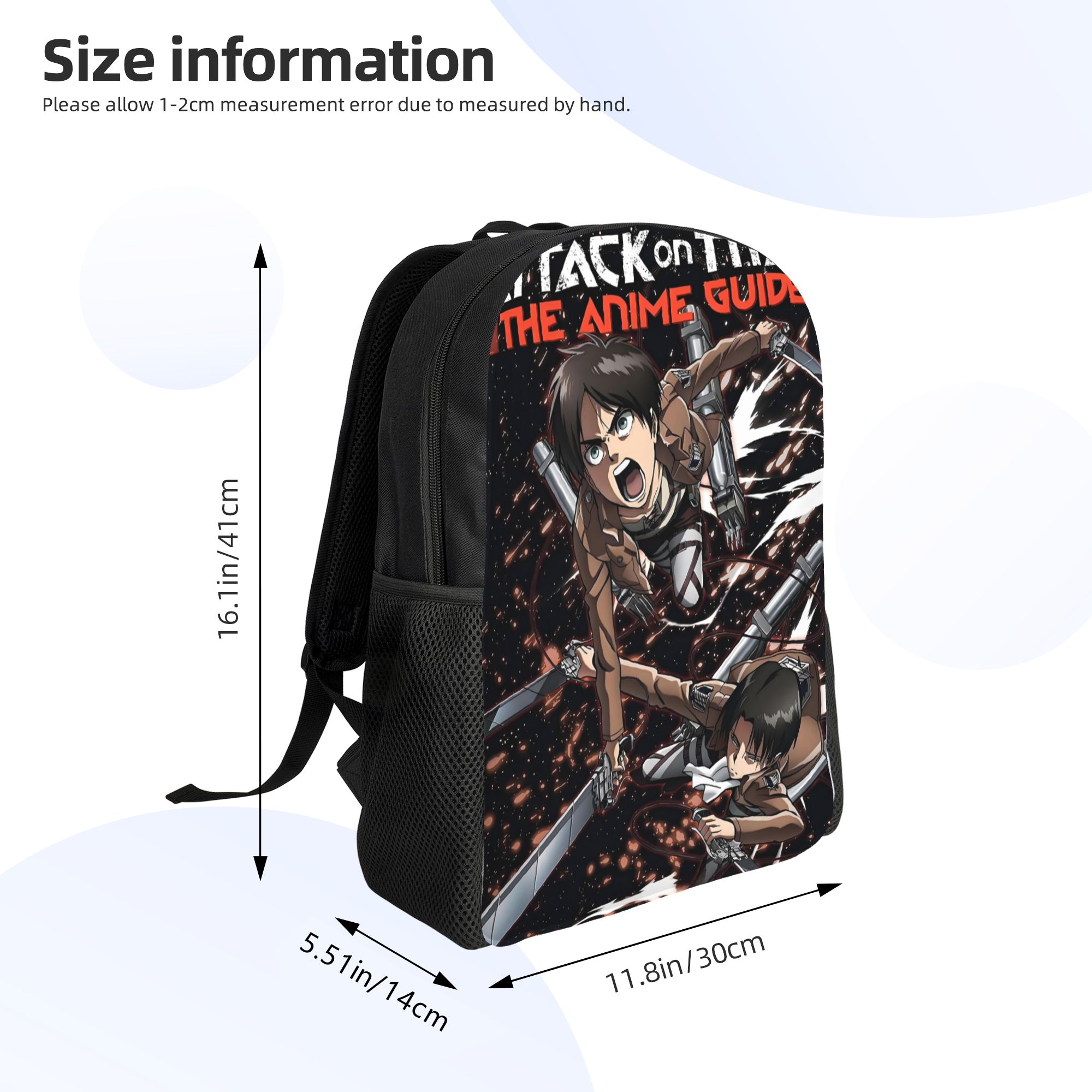 Attacks on Titans Zaino da via - Laptop Accessories For College recensione e prezzo