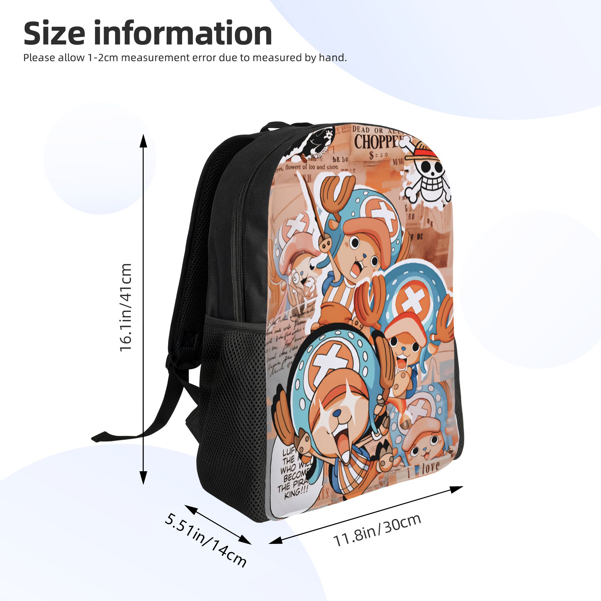 Zaini 3D Print One P-Pieces To - Laptop Accessories For College recensione e prezzo