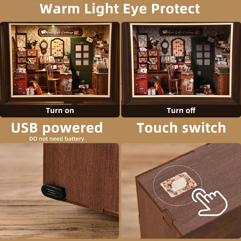 Kit Book Nook Vintage con Luce - Laptop Accessories Light recensione e prezzo