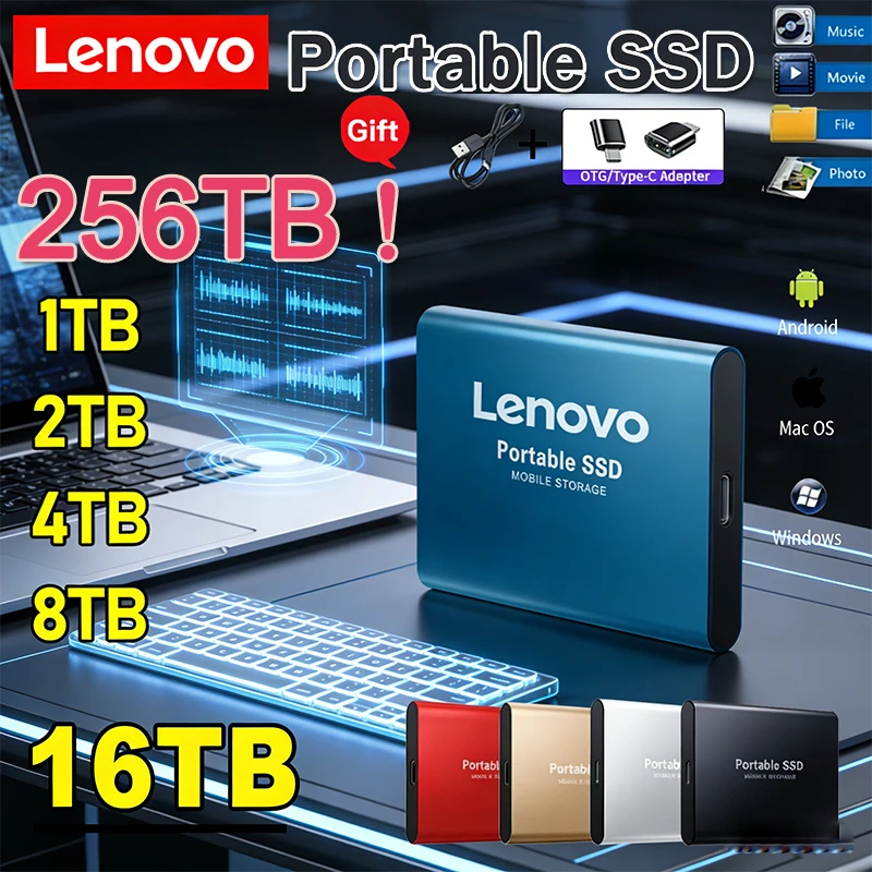 Disco a Stato Solido Lenovo 1T - Laptop External Accessories recensione e prezzo