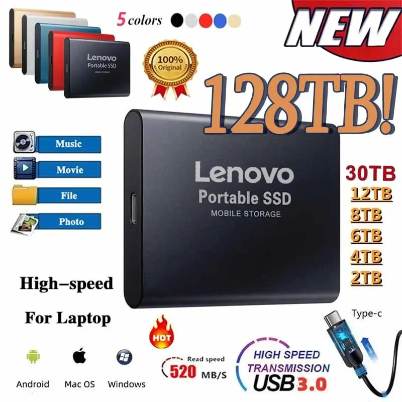 Disco a Stato Solido Lenovo 1T - Laptop External Accessories recensione e prezzo