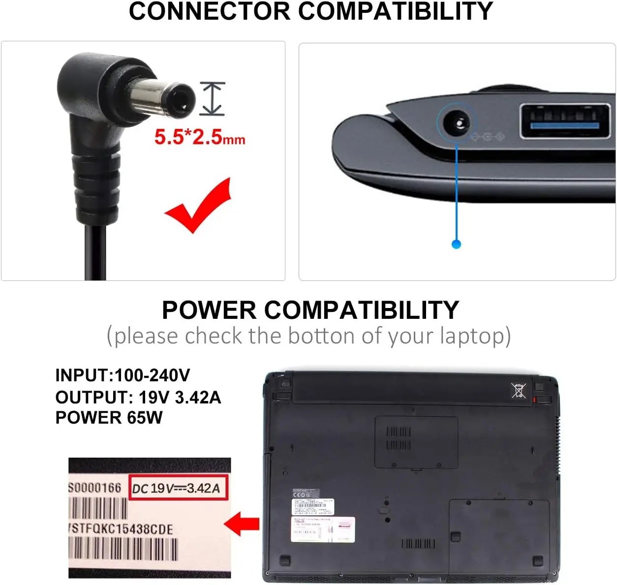 Caricabatterie adattatore ca p - Laptop Accessories Shop recensione e prezzo
